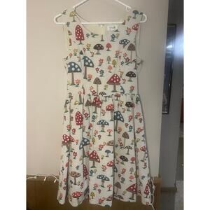 Tulip B Mushroom Dress with Pockets